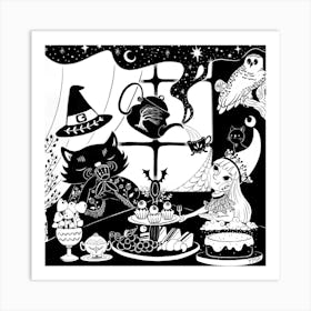 The Tea Party Art Print