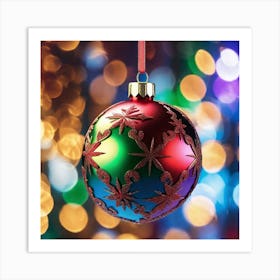 Christmas Ornament 4 Art Print