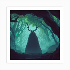 lord of the forest Art Print