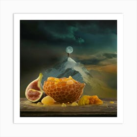 Figs And Honey Art Print