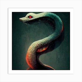 Snake Art Print