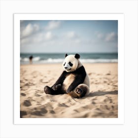 The Lonely Panda Art Print