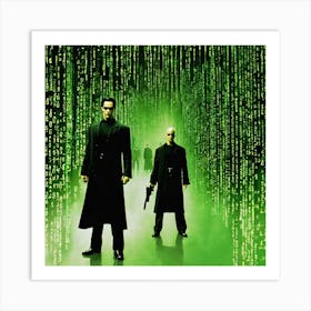 Matrix Art Print