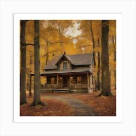 Cabin Art Print