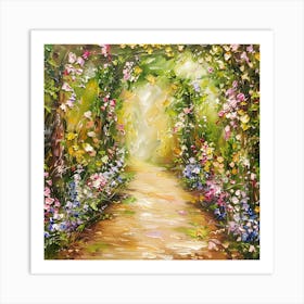 Garden Path 2 Art Print