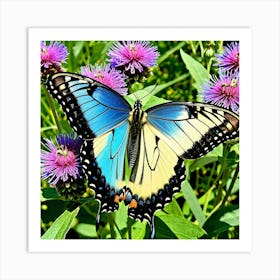 Swallowtail Butterfly 1 Art Print