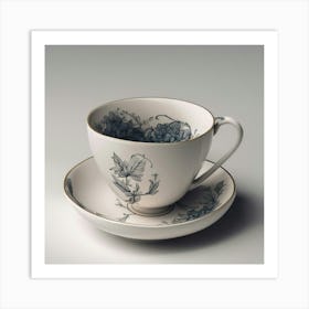 Tea Art 46 Art Print