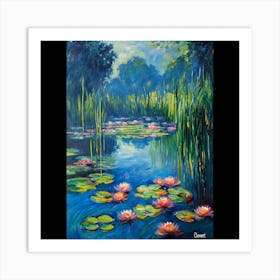 Water Lilies 1 Art Print