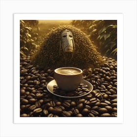 Coffee Beans 165 Art Print