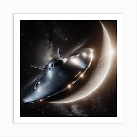 Spaceship 3 Art Print