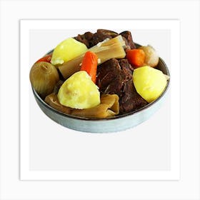 Pot Au Feu Costume Easy Last Minute Halloween Beef Potato Art Print