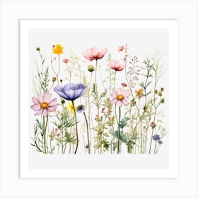 Wildflowers 1 Art Print