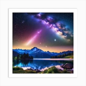 Milky Way 33 Art Print