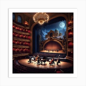 Opera House Art Print