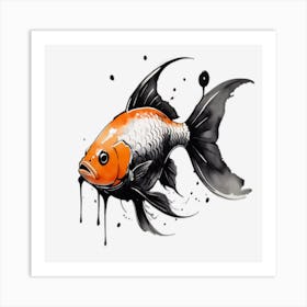 Goldfish Art Print