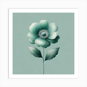 Anemone Flower 3 Art Print