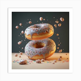 Donuts Art Print