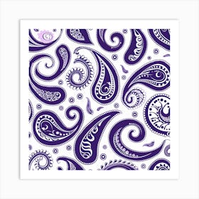 Paisley Pattern Art Print