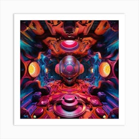 Abstract Fractal Art 2 Art Print