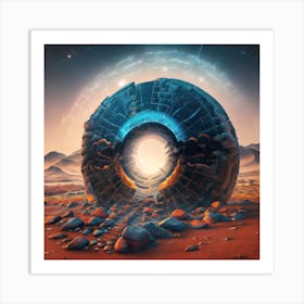 Ring Of Fire Art Print