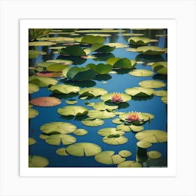 Water Lilies Art Print