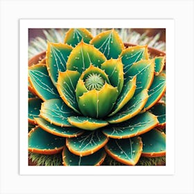 Succulent Plant 1 Art Print