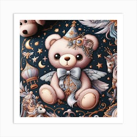 Teddy Bear 6 Art Print