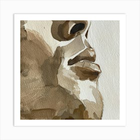 Portrait Of A Man 1 Art Print