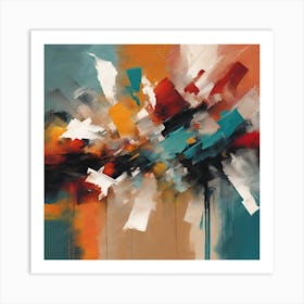 Abstract Painting 4 Art Print