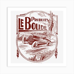 Le Bolide Art Print