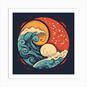 Yin And Yang 3 Art Print