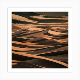 Sand Dunes 4 Art Print