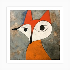 Foxie Art Print