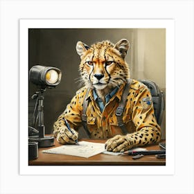 Cheetah 10 Art Print