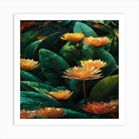 Water Lilies Art Print