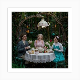 Tea Party Art Print