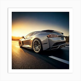 Firefly Sleek And Powerful Luxury Sports Car Design 58055 (2) Art Print