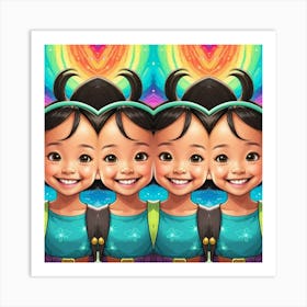 The Magnetic Smiles Art Print