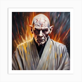 Starwars Supreme Leader Snoke Art Print