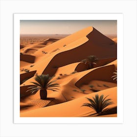 Sahara Desert 94 Art Print