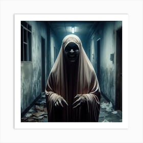 Haunted Hallway Art Print