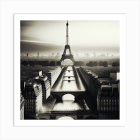 Paris Eiffel Tower 5 Art Print