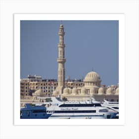 Egypt Mosque Art Print