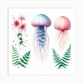 Jellyfish 4 Art Print