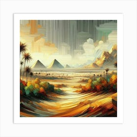 Valley of the Pharaohs 2 Art Print