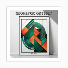 Geometric Odyssey 1 Art Print