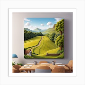 British landscape 3 Art Print