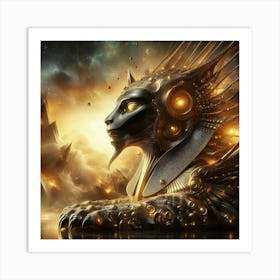 Egyptian Sphinx Art Print