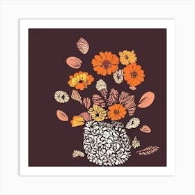 Vase Of Flowers Art Print