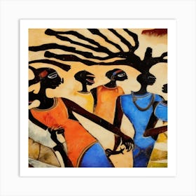 African Art #16 Art Print